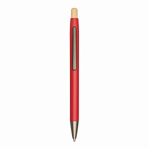Alu ball pen, red