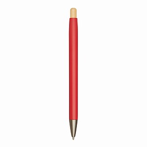 Alu ball pen, red