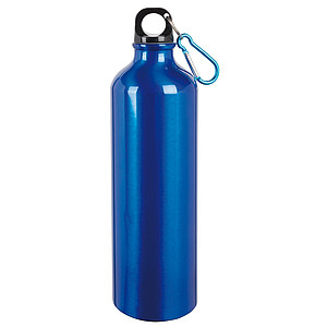 Alu-Drinking bottle "Big Transit", Blue