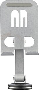 Aluminium alloy phone stand Anieke, silver