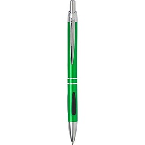 Aluminium ballpen with rubber grip pads