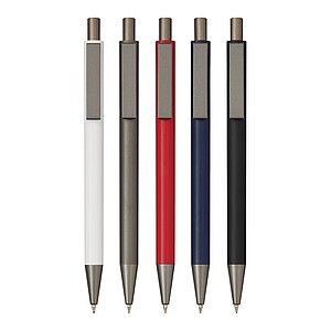 Aluminium ballpoint pen, anthracite