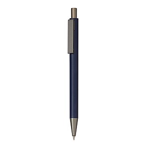 Aluminium ballpoint pen, blue