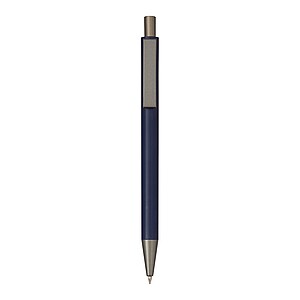 Aluminium ballpoint pen, blue