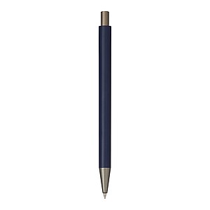Aluminium ballpoint pen, blue