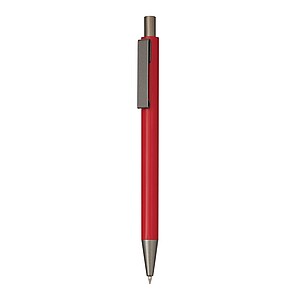 Aluminium ballpoint pen, red