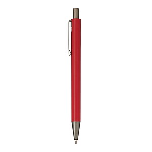 Aluminium ballpoint pen, red