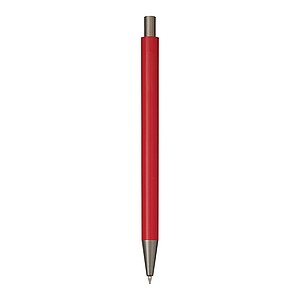 Aluminium ballpoint pen, red