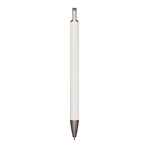 Aluminium ballpoint pen, white