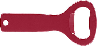 Aluminium bottle opener in a classic shape