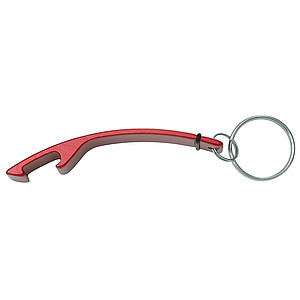 Aluminium bottle opener key chain