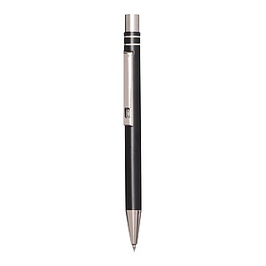 Aluminium gel ballpoint pen, black