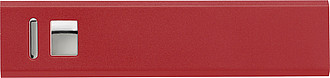 Aluminium powerbank with Li-ion battery