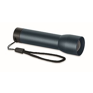 Aluminium rechargeable torch, french navy
