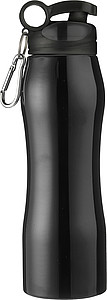 Aluminium sports bottle, 750mlBlack