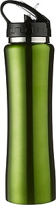 Aluminium sports flask, 500mlPale green