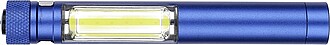 Aluminium torch Beth, cobalt blue