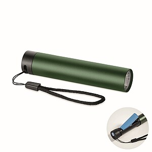 Aluminium torch, dark green