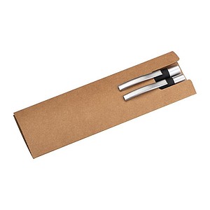 Aluminium wrting set with pen and pencil