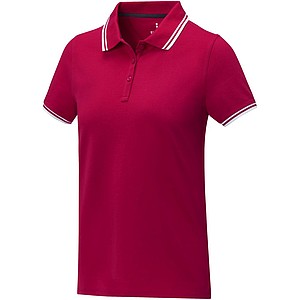 Amarago short sleeve womens tipping polo
