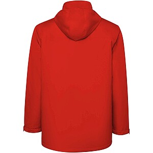 America mens padded parka jacket, red