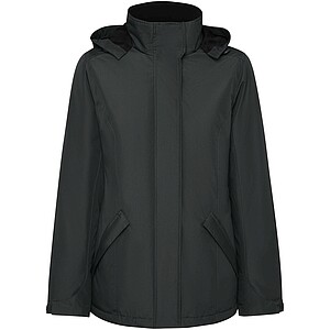 America womens padded parka jacket, dark lead