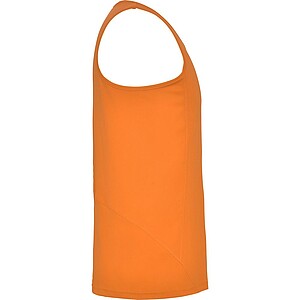 Andre kids sports vest, fluor orange, size 5/6