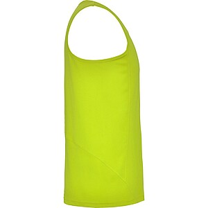 Andre kids sports vest, fluor yellow, size 3/4