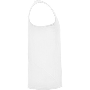 Andre kids sports vest, white, size 5/6