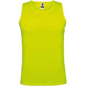 Andre mens sports vest, fluor yellow, size S