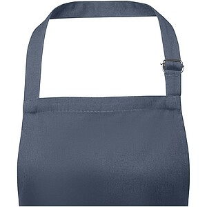 Andrea 240 g/m2 apron with adjustable neck strap, hale blue