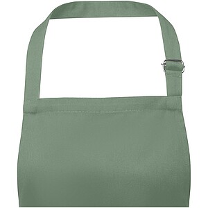 Andrea 240 g/m2 apron with adjustable neck strap, heather green