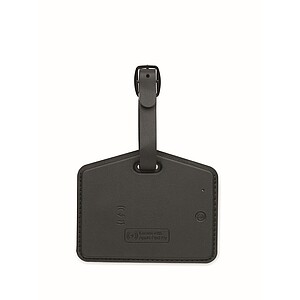 Anti-loss finder luggage tag, black