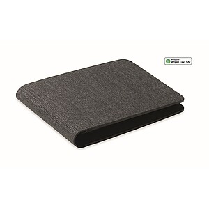 Anti-loss finder PU wallet, black