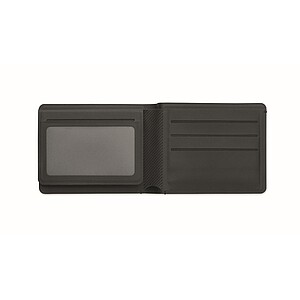 Anti-loss finder PU wallet, black