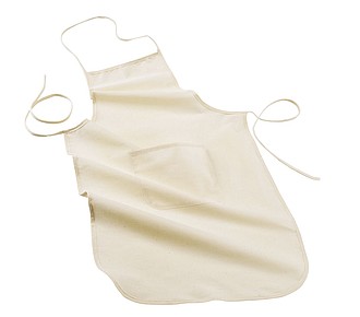 Apron "Jamie",colour beige