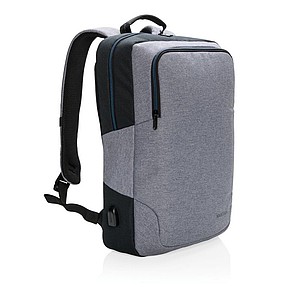 Arata 15" laptop backpack, grey