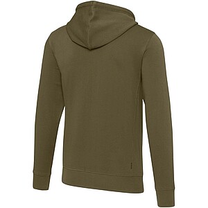 Arora mens full zip hoodie, forest green