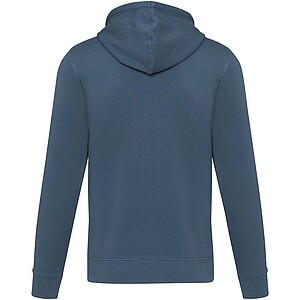 Arora mens full zip hoodie, hale blue