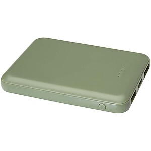 Asama 5000 mAh Type-C recycled plastic power bank, heather green