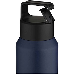 Astra 600 ml RCS recycled stainless steel copper vacuum insulated water bottle (carbonated safe), navy