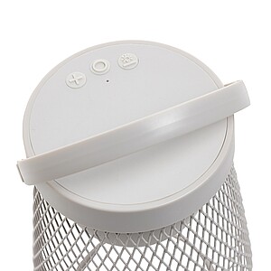 Aurora RCS recycled plastic USB re-chargeable table lamp, grey