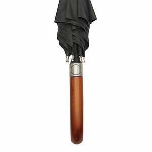 Automatic golf umbrella, black