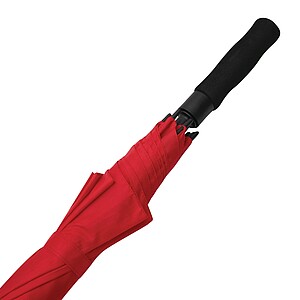 Automatic golf umbrella, red