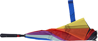 Automatic reversible pongee (190T) umbrella