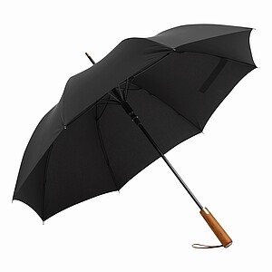 Automatic stick umbrella, black