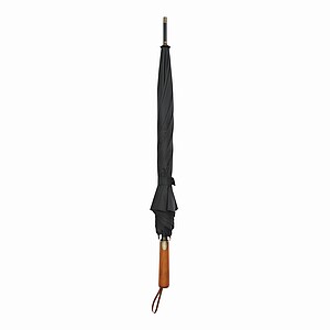 Automatic stick umbrella, black