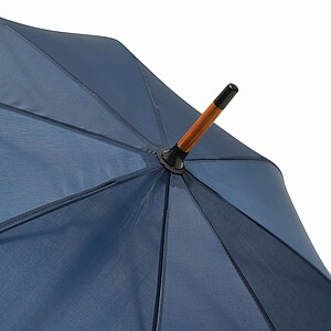 Automatic woodens umbrella, navy
