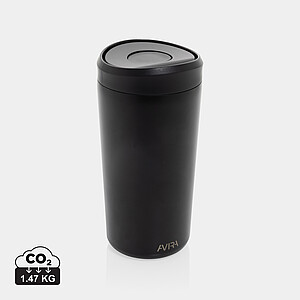 Avira Alix RCS re-steel click tumbler 400ML, black