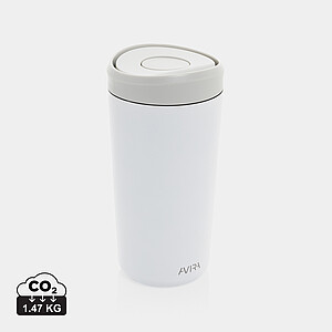 Avira Alix RCS re-steel click tumbler 400ML, white